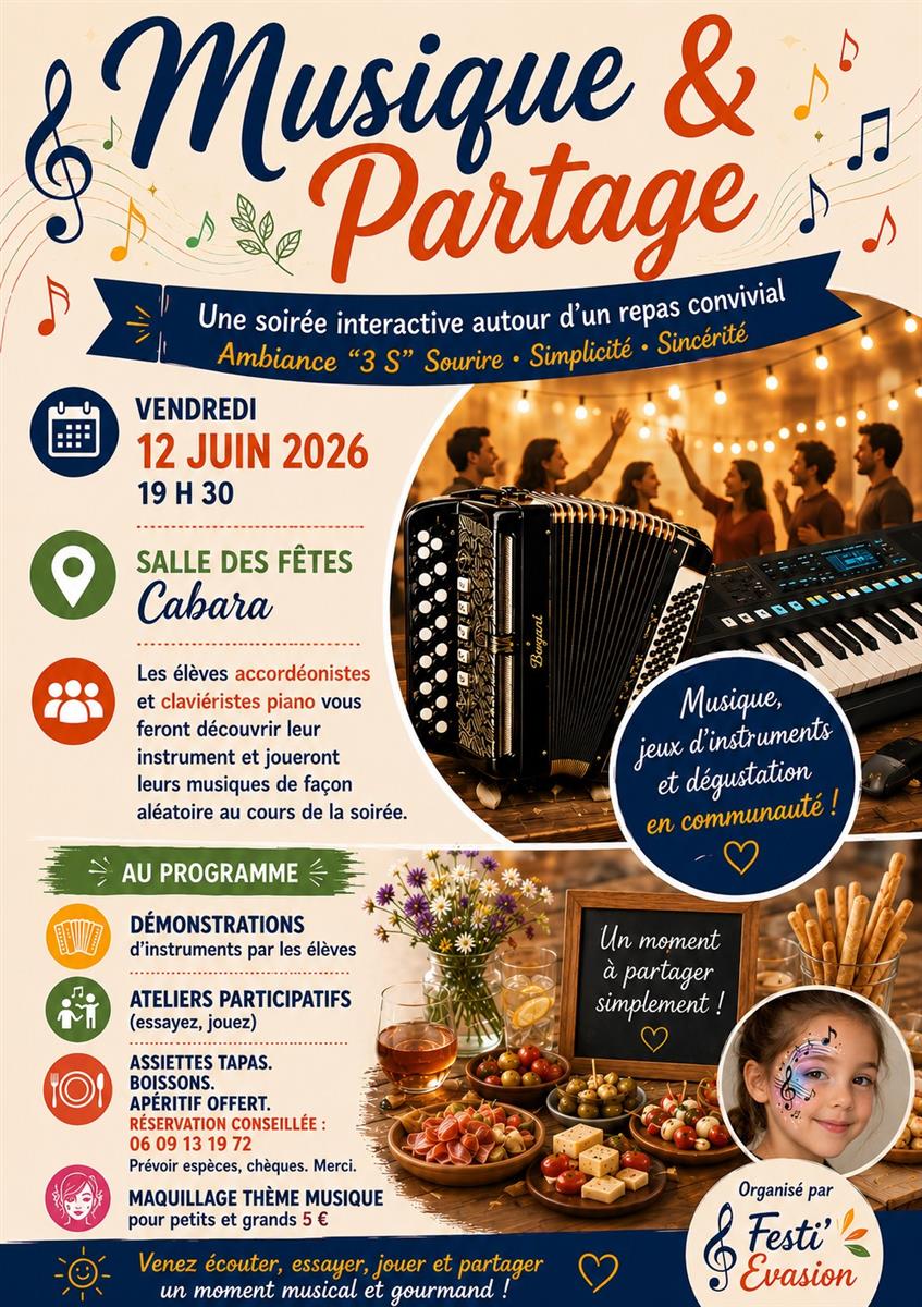 Musique & partage à Cabara