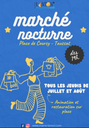 Marché nocturne de Taussat