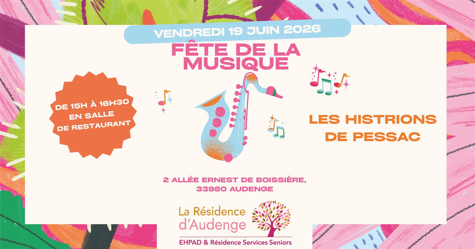 La fête de la musique s'invite à la résidence  ...