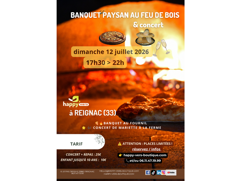 Banquet au Fournil