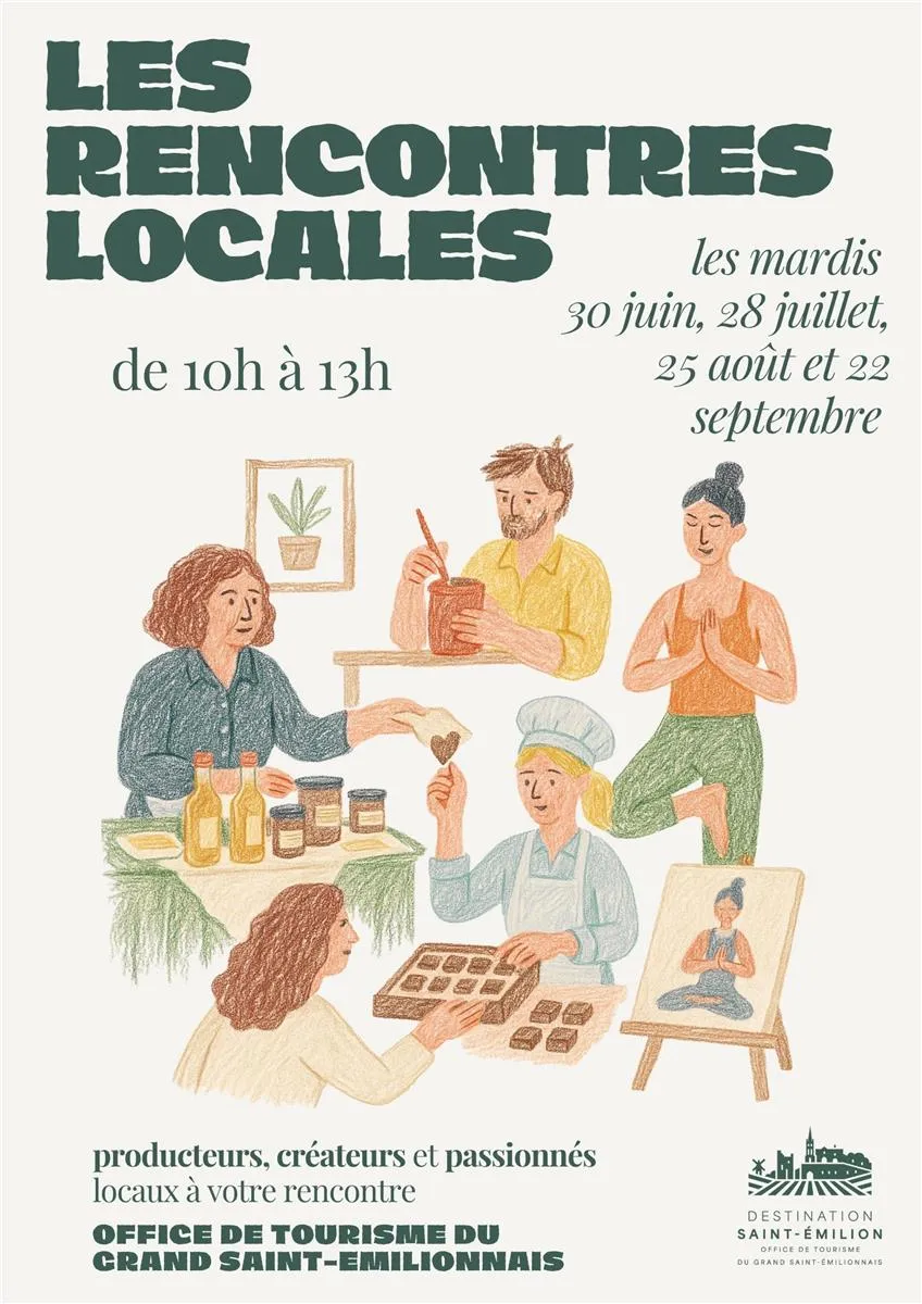Les rencontres locale ... - Crédit: OT Saint-Emilion | CC BY-NC-ND 4.0
