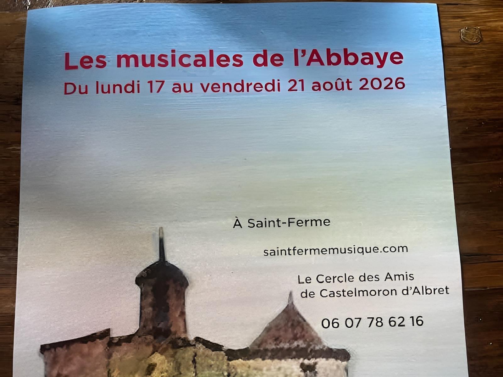 Les musicales de l'abbaye