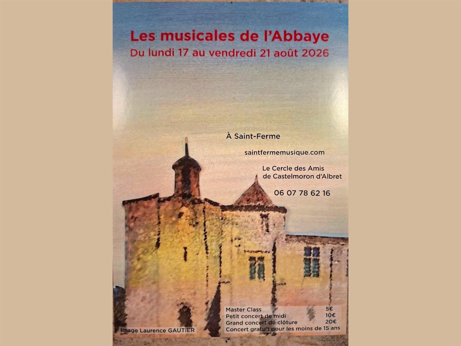 Les musicales de l'abbaye