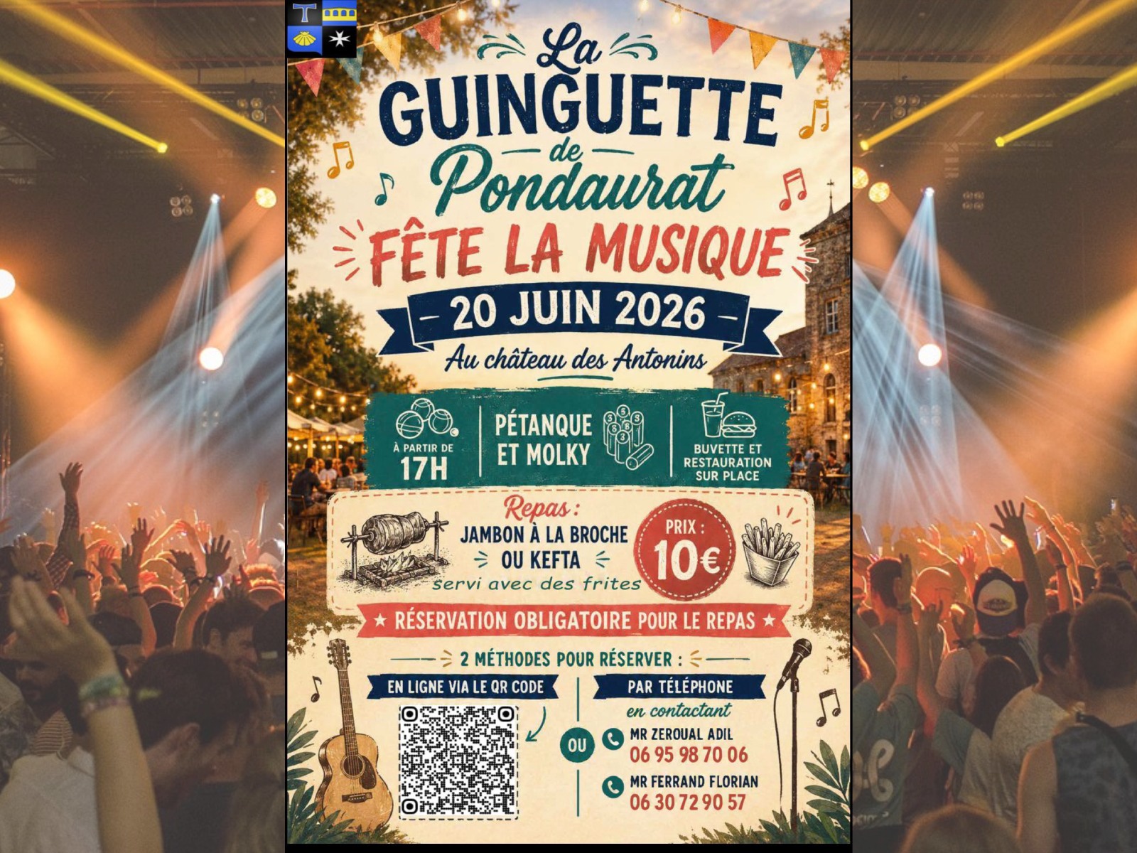 La guinguette fête la musique