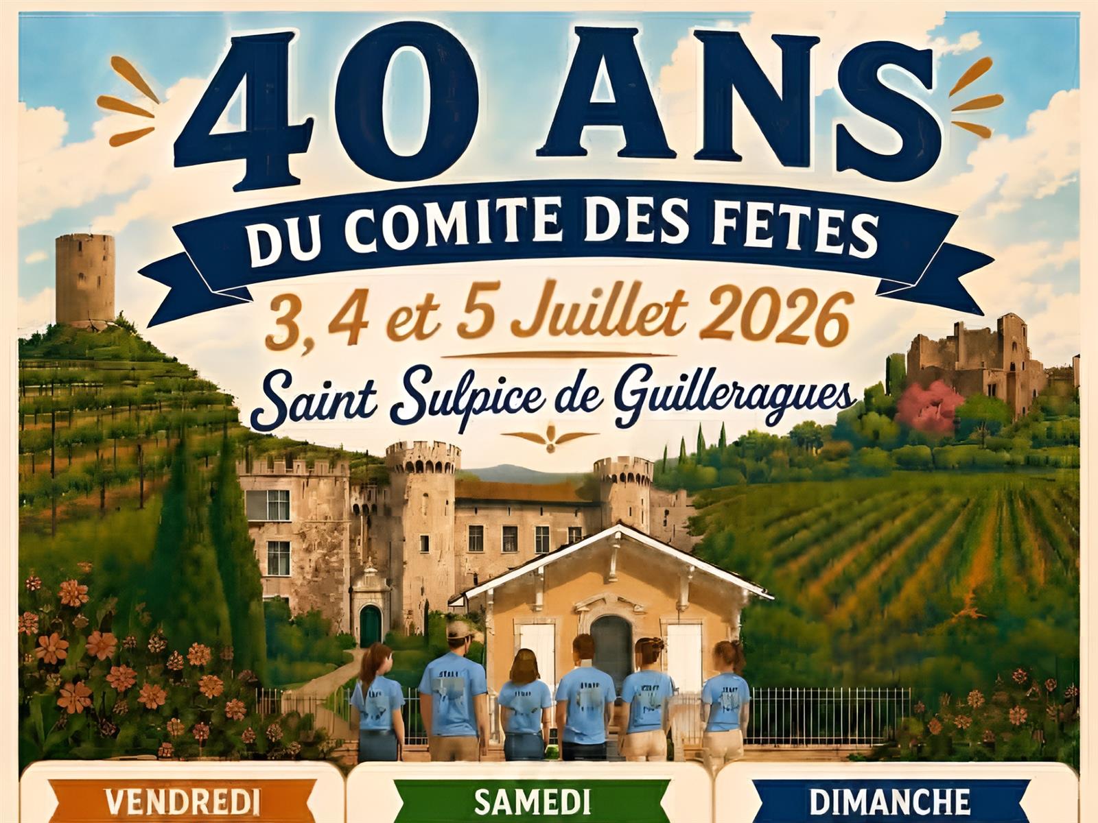 40 ans du comité des fêtes