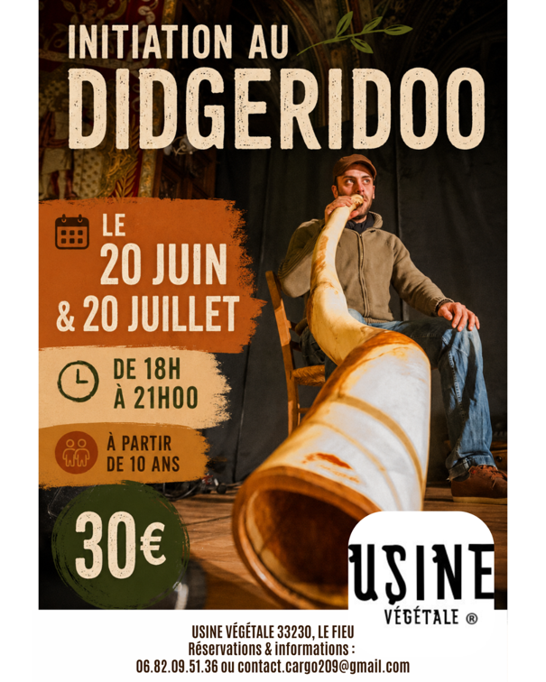Initiation au didgeridoo