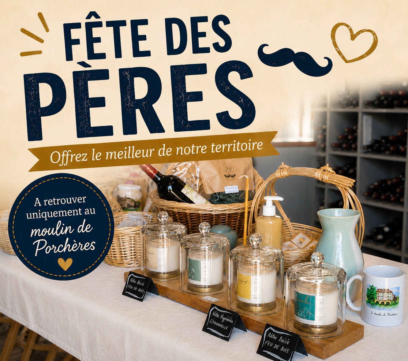 La fête des Pères au Moulin de Porchères