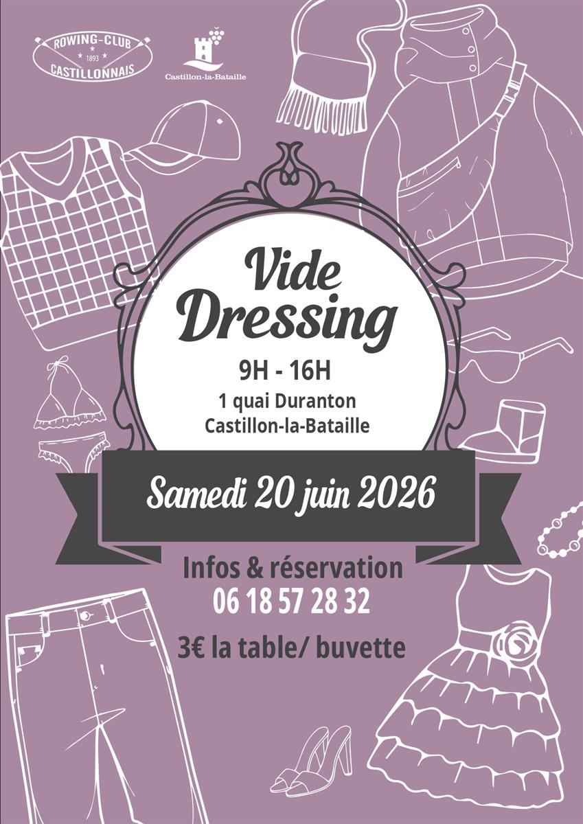 Vide-dressing du rowing-club de Castillon-la-B ...