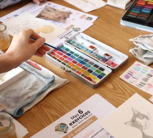 Ateliers Aquarelle - Peindre à Bordeaux cet été !