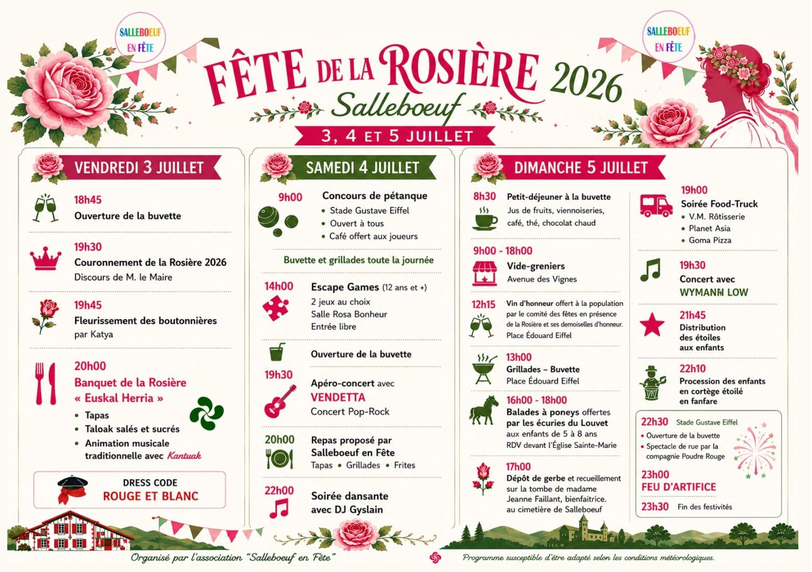 Fête locale de la Rosière