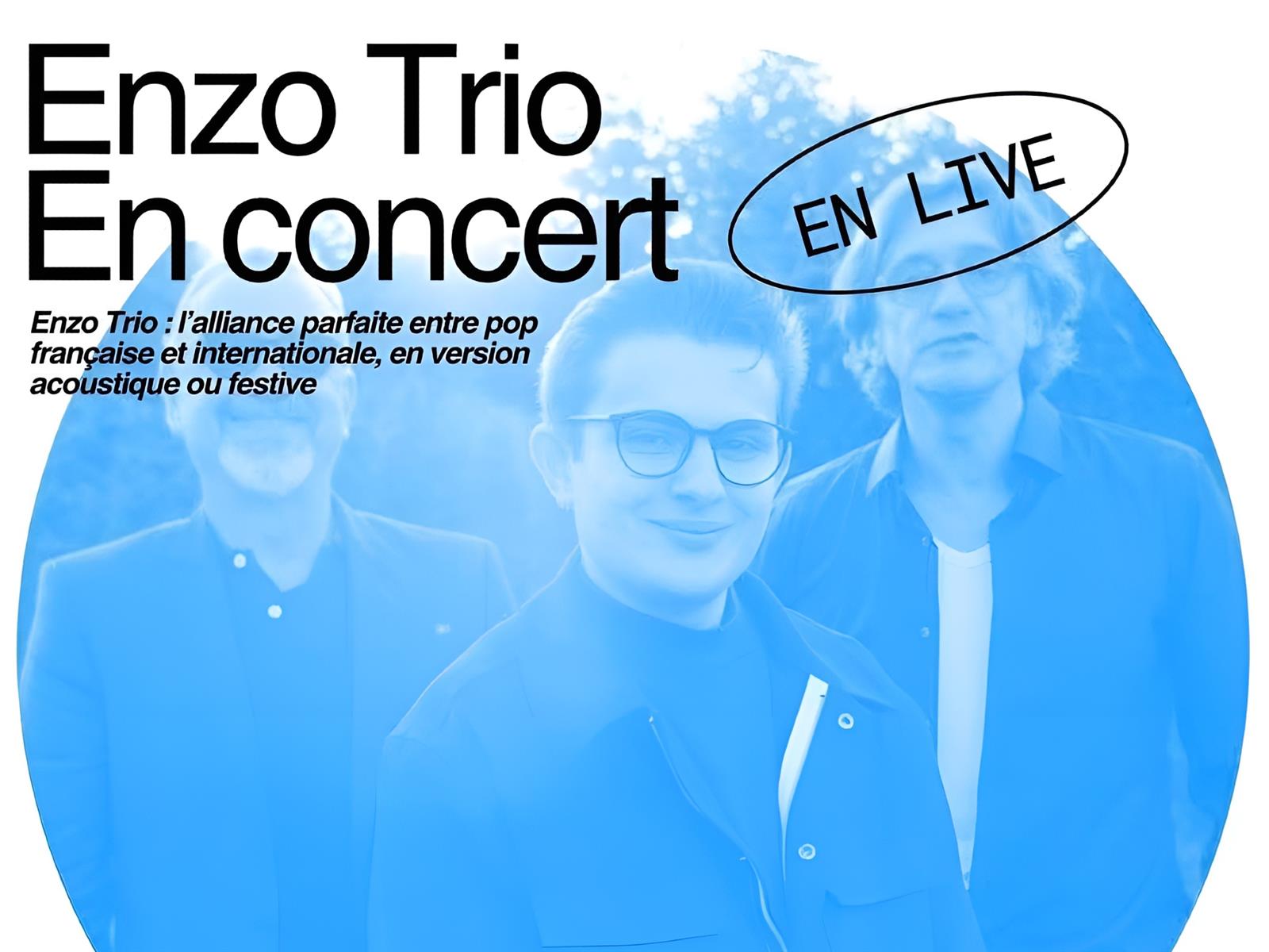 Concert Enzo Trio au Moulin de Monpoisson