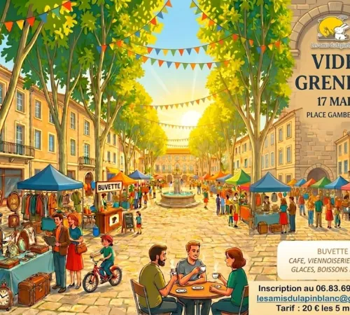 Vide grenier des amis du lapin blanc