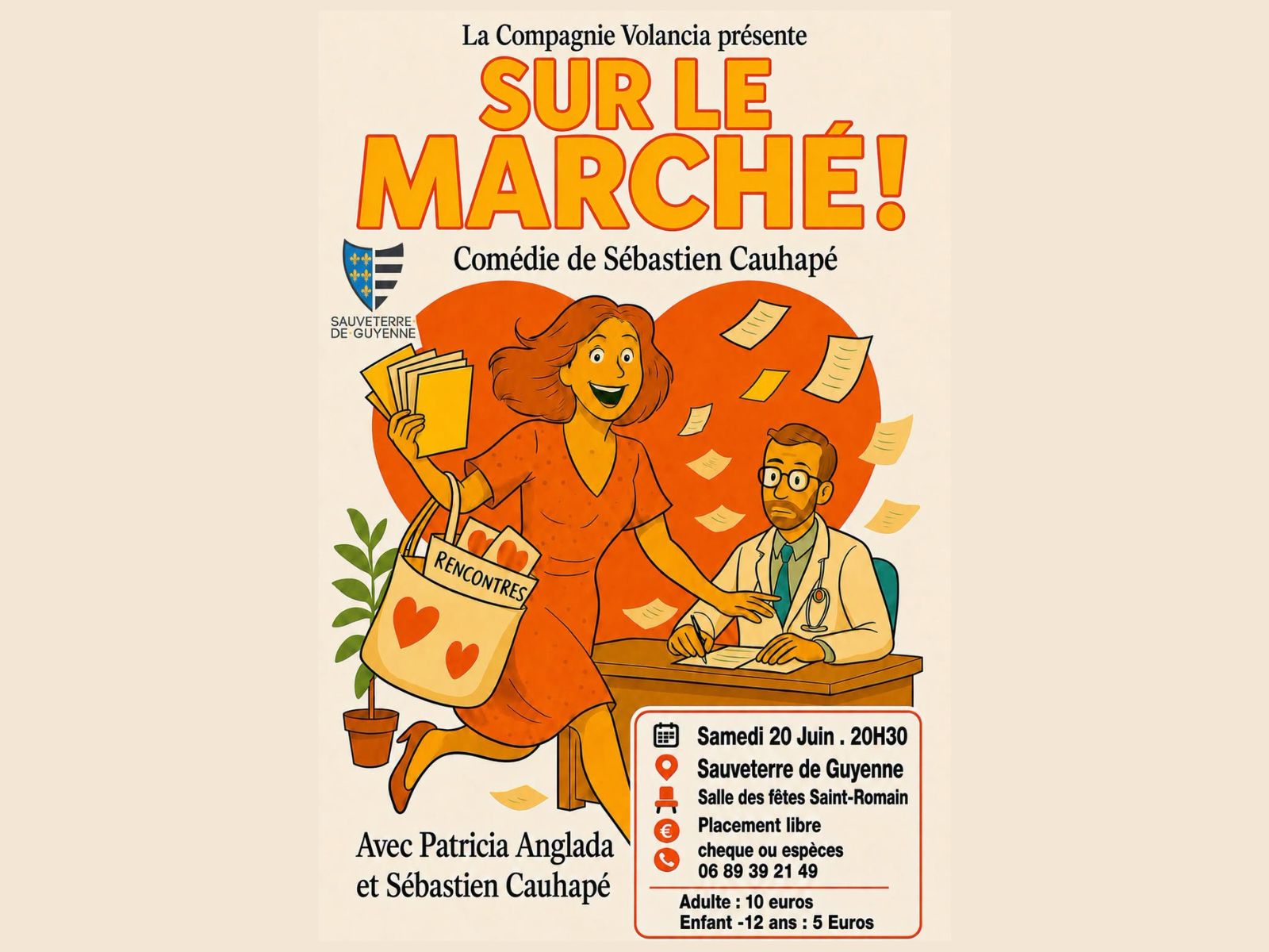Pièce de théâtre "Sur le marché"