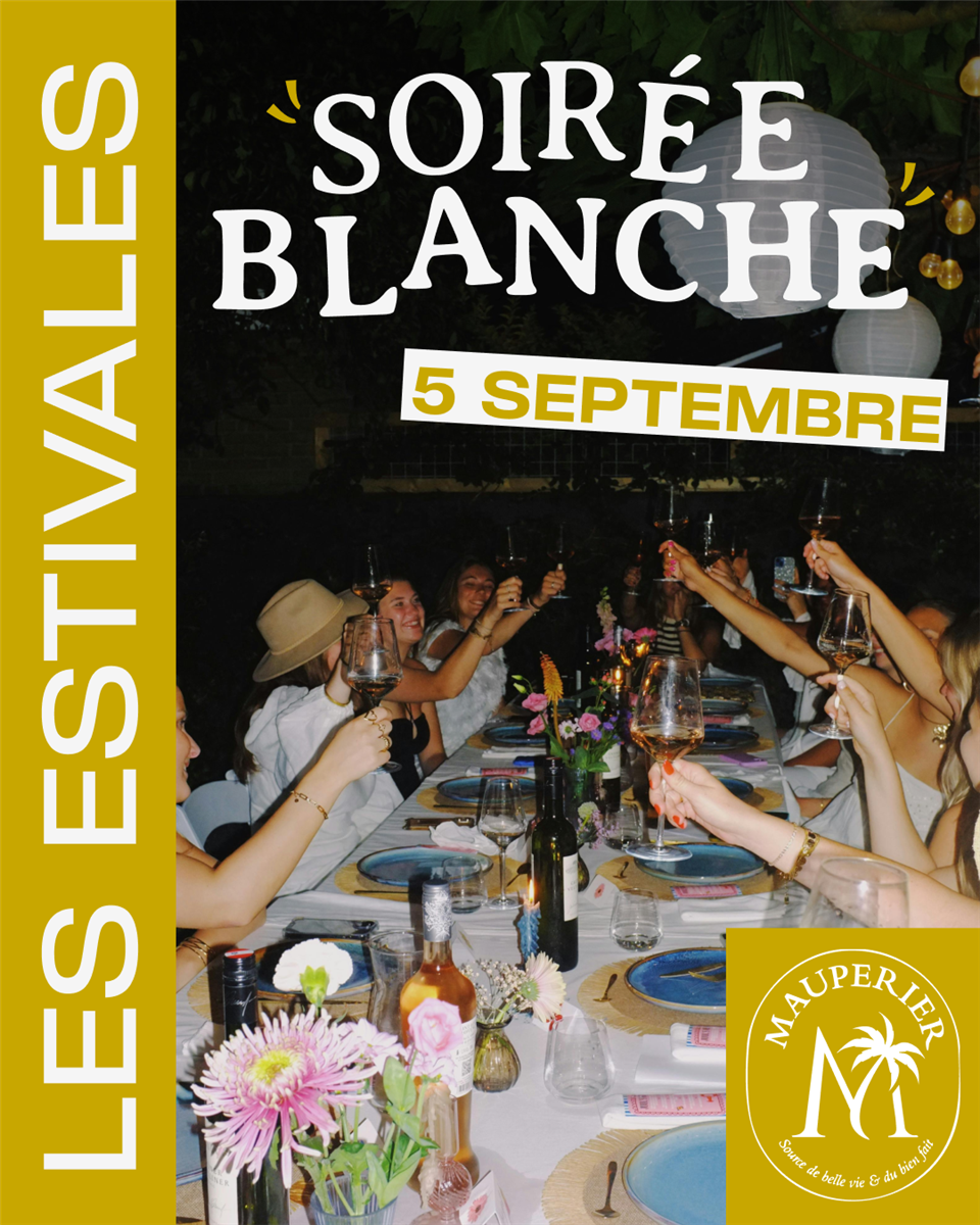 Les Estivales de MAUPERIER : soirée blanche