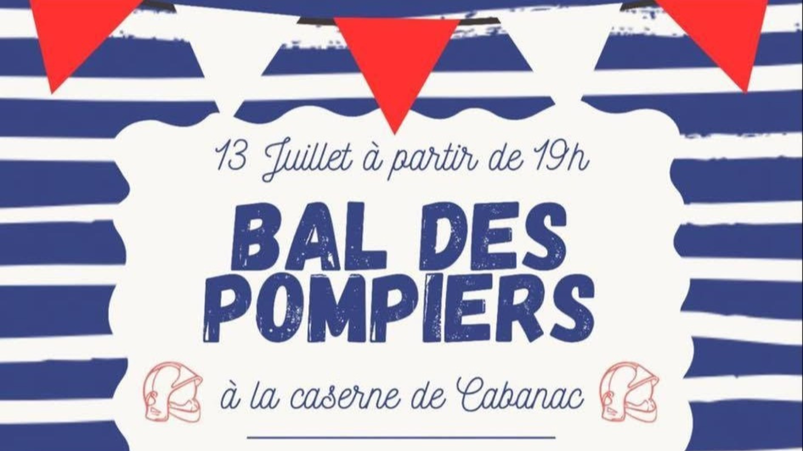 Bal des pompiers à Cabanac et Villagrains