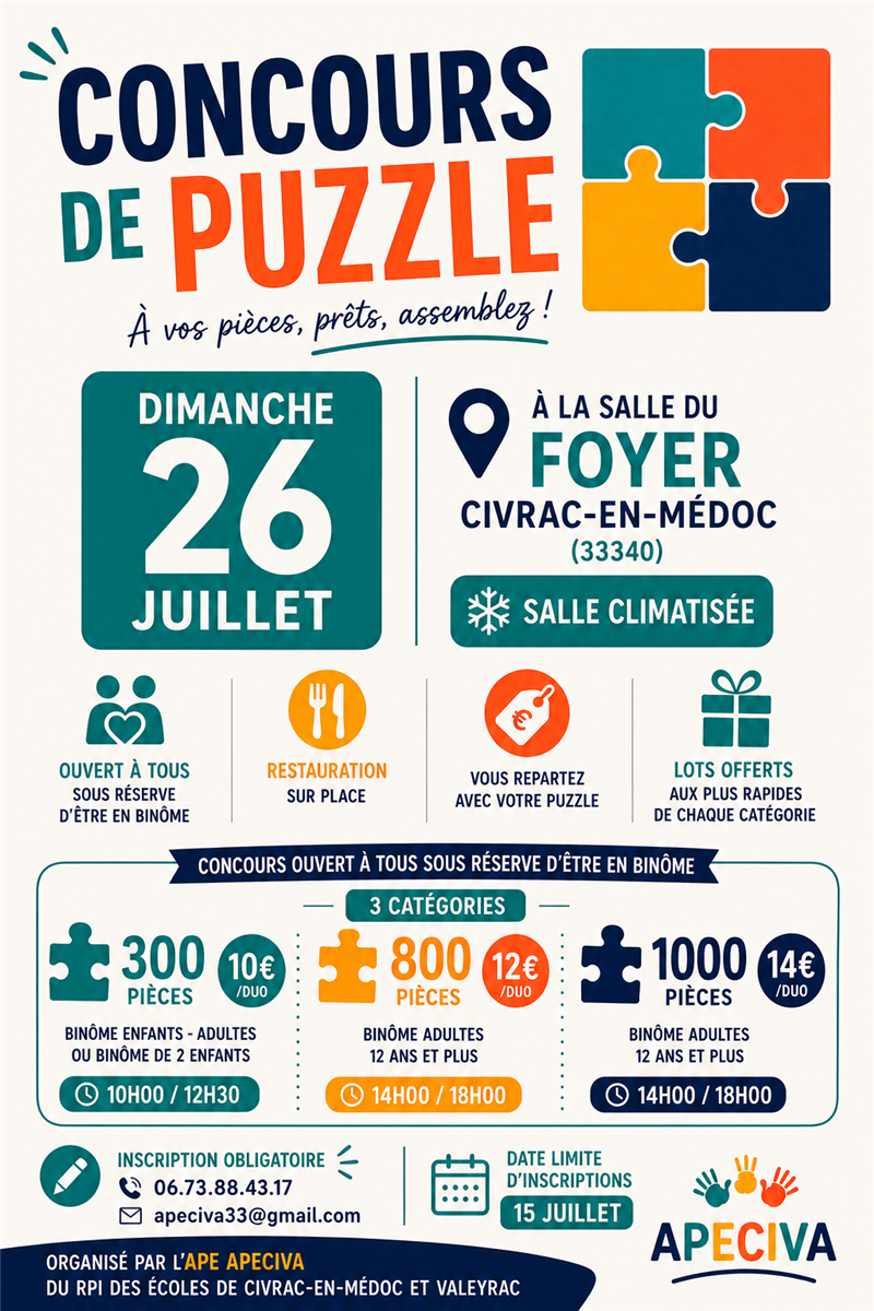 Concours de Puzzle