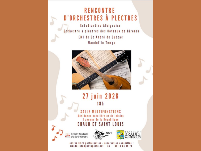 Rencontre d'orchestres à plectres
