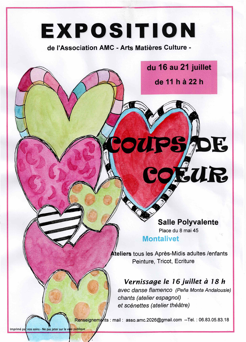 COUPS DE COEUR