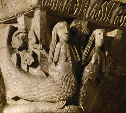 Visite commentée de l’abbaye : Le bestiaire médiéval
