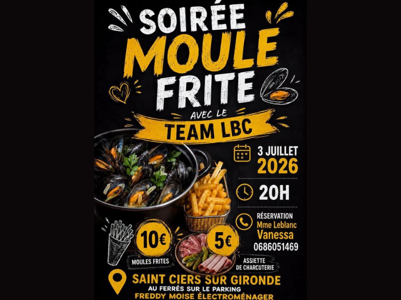 Soirée moules frites