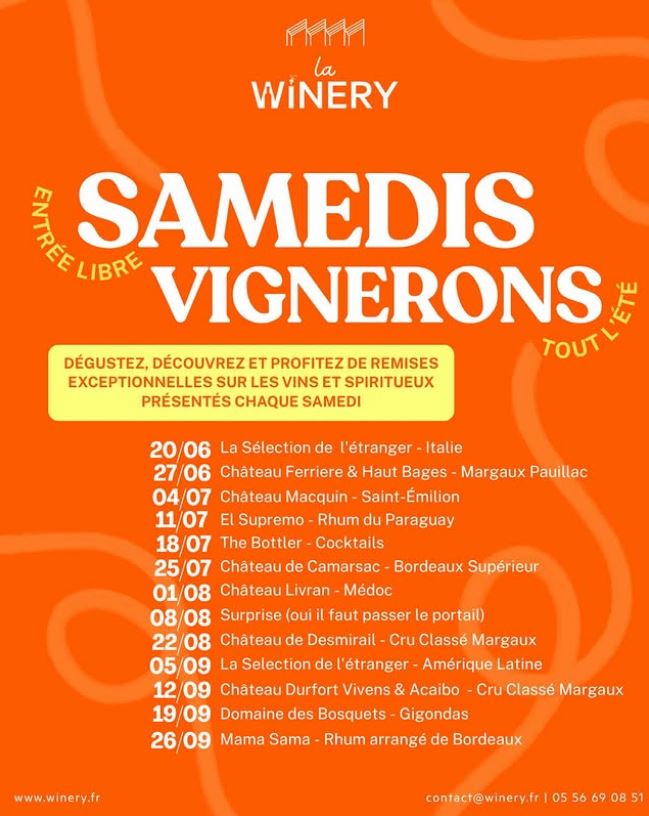 SAMEDIS VIGNERONS : Château de Desmirail - Cru ...