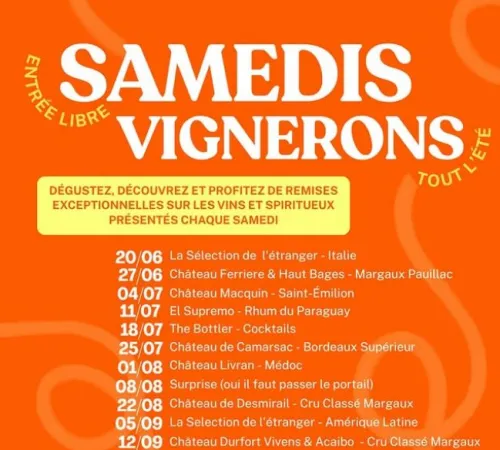SAMEDIS VIGNERONS : Domaine des Bosquets - Gigondas