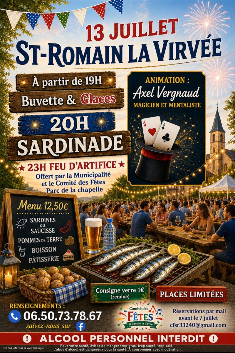 Soirée Sardinade et Grillades