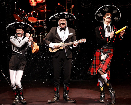 Spectacle burlesque "Les Mangeurs de lapins" o ...