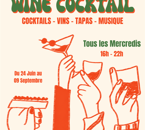 Wine Cocktail au Château Lavalette