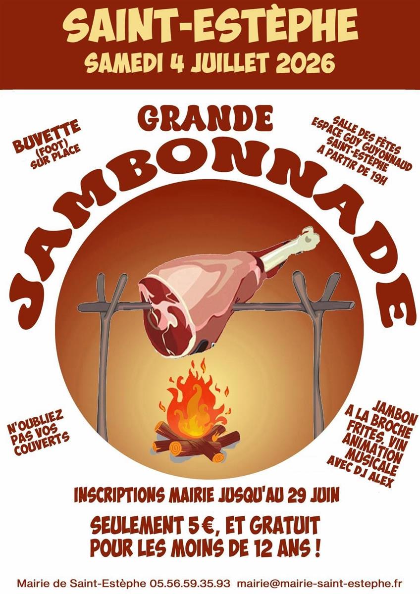 Super jambonnade à Saint-Estèphe