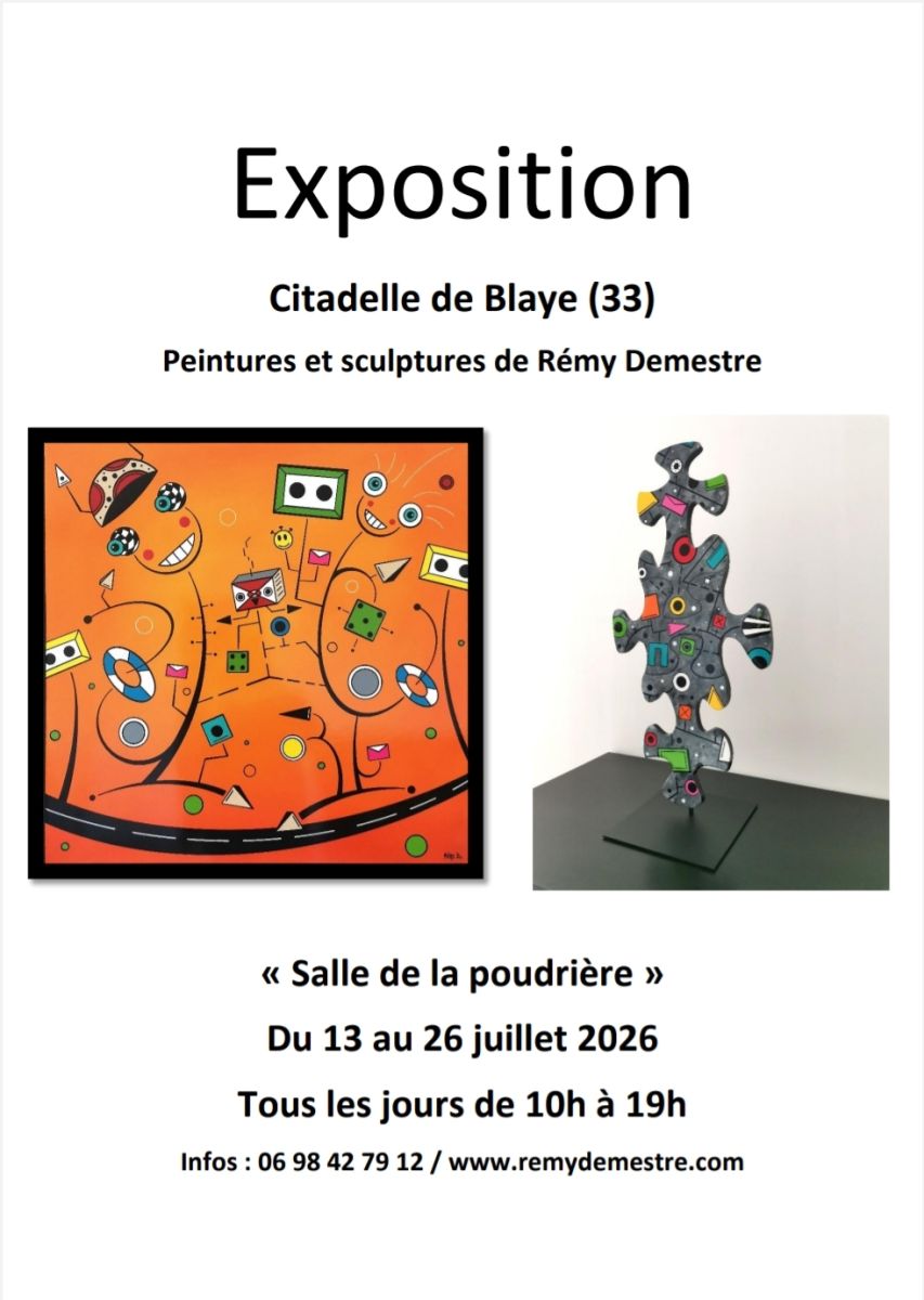 Exposition de l'artiste Rémy Demestre