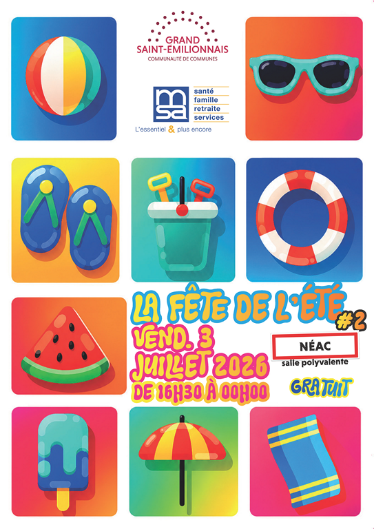 Fête de l'été à Néac