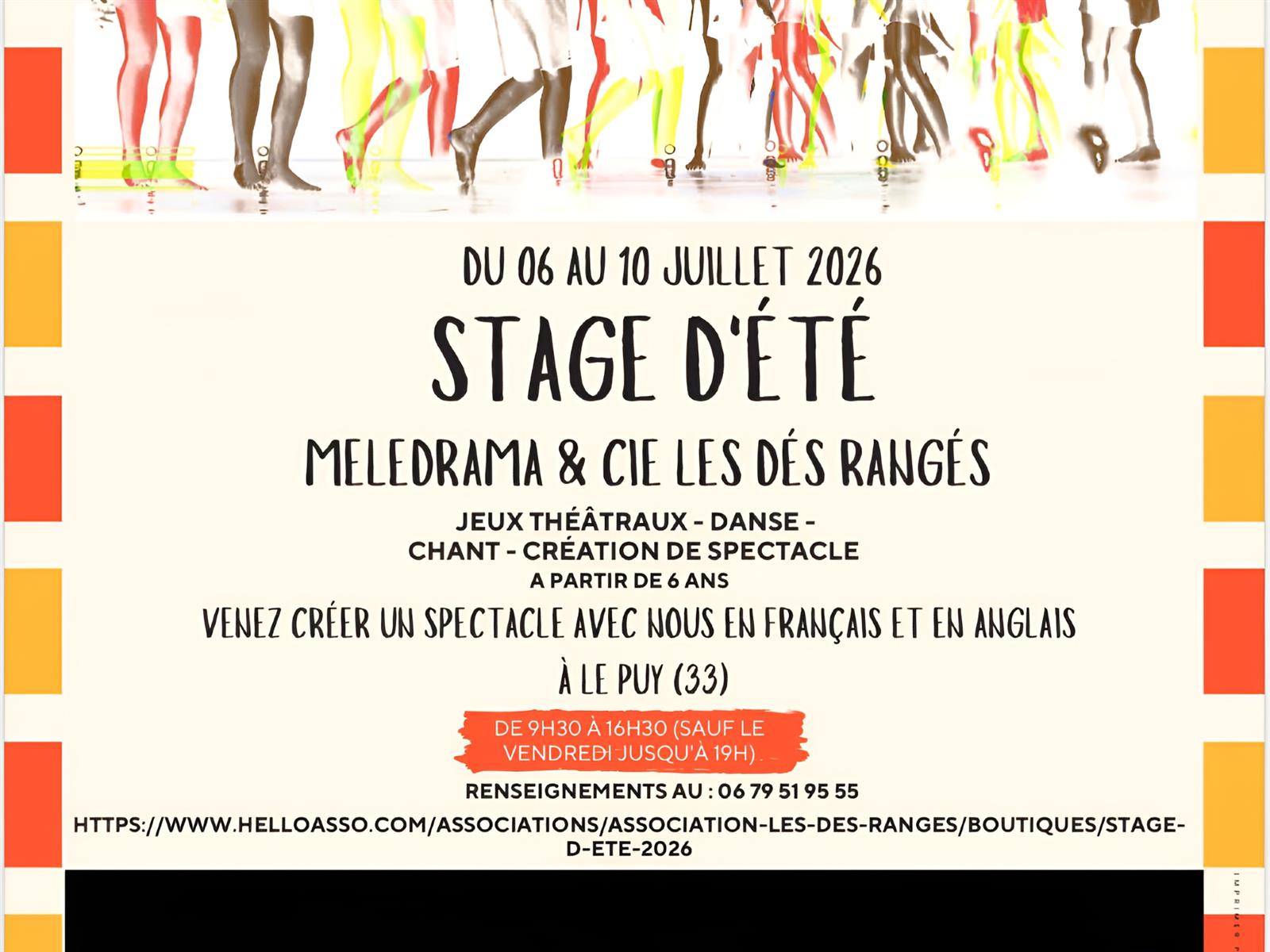 Stage d'été