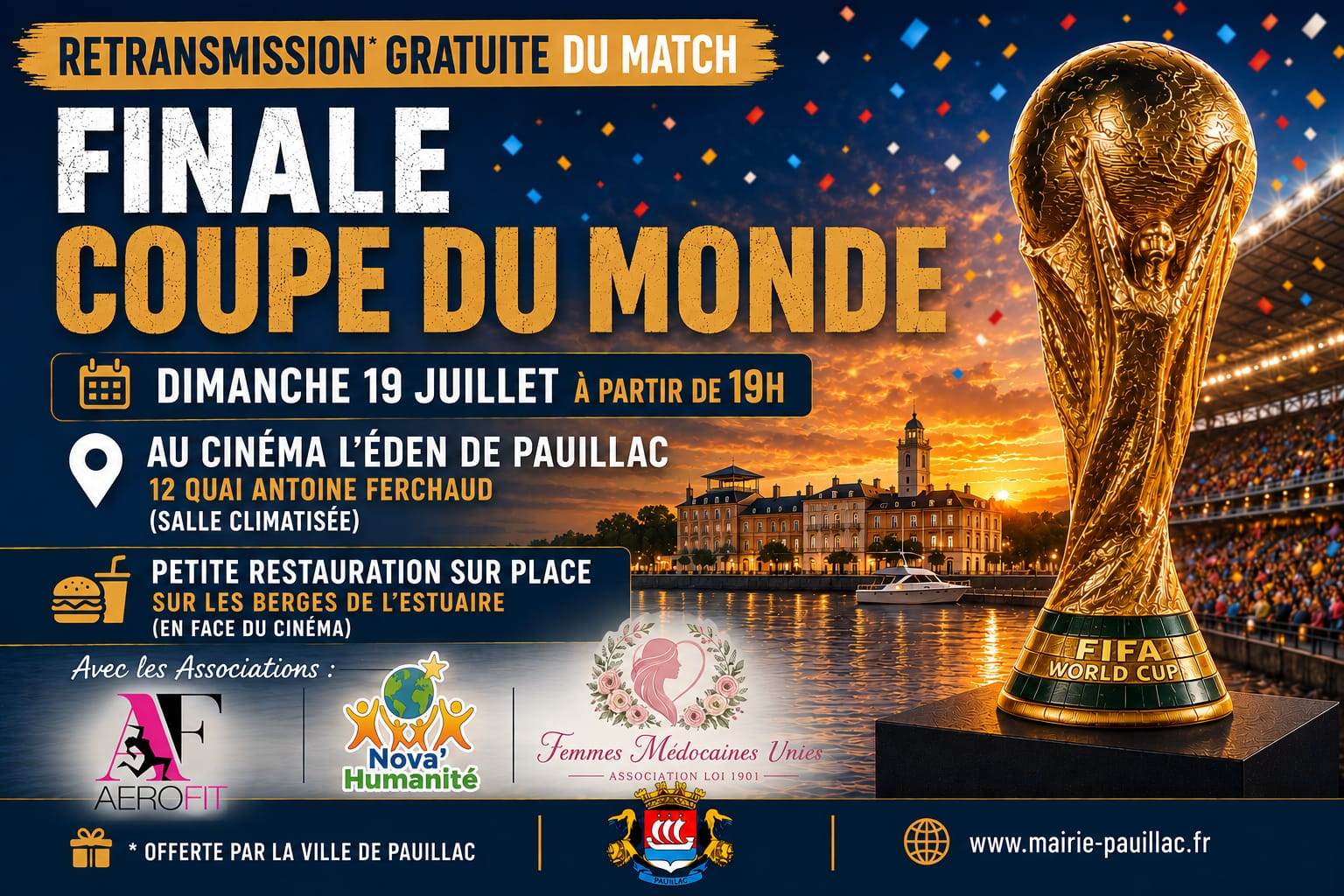 Retransmission Finale Coupe du Monde