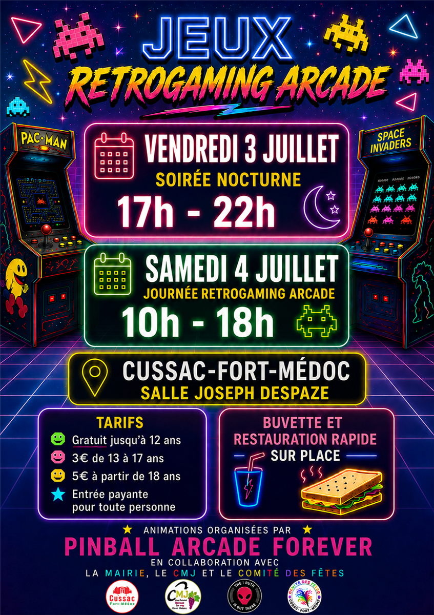 Jeux retrogaming Arcade