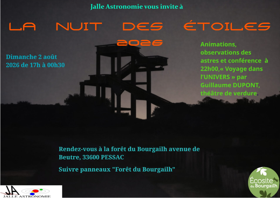 NUITS DES ETOILES 2026 _ PESSAC _ 2 août