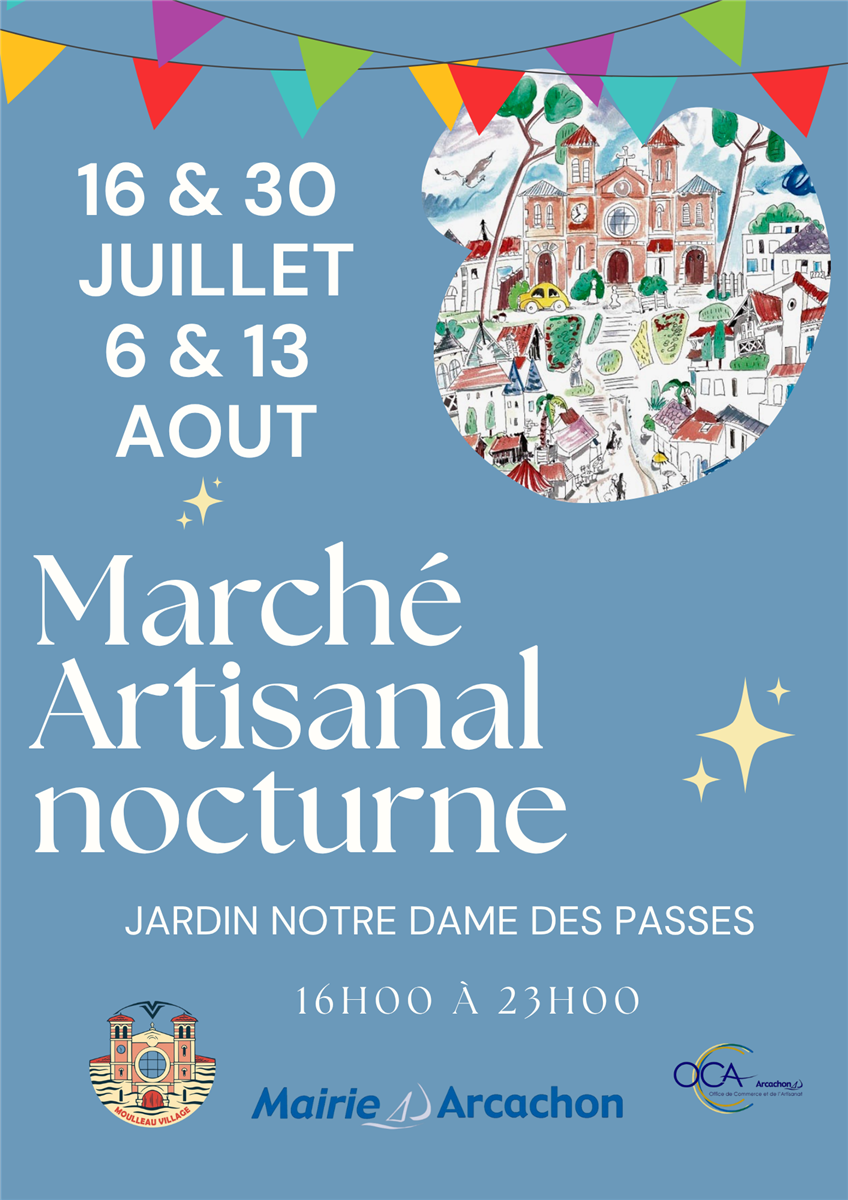 Marché artisanal du Moulleau