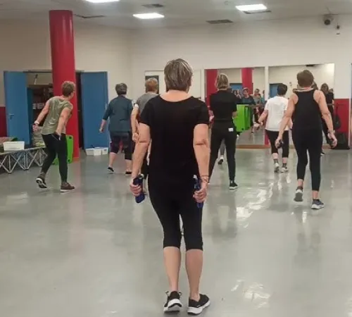 Fête de Noël du club de gym