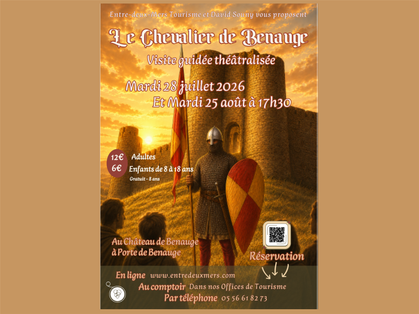 Visite théâtralisée : Le Chevalier de Benauge
