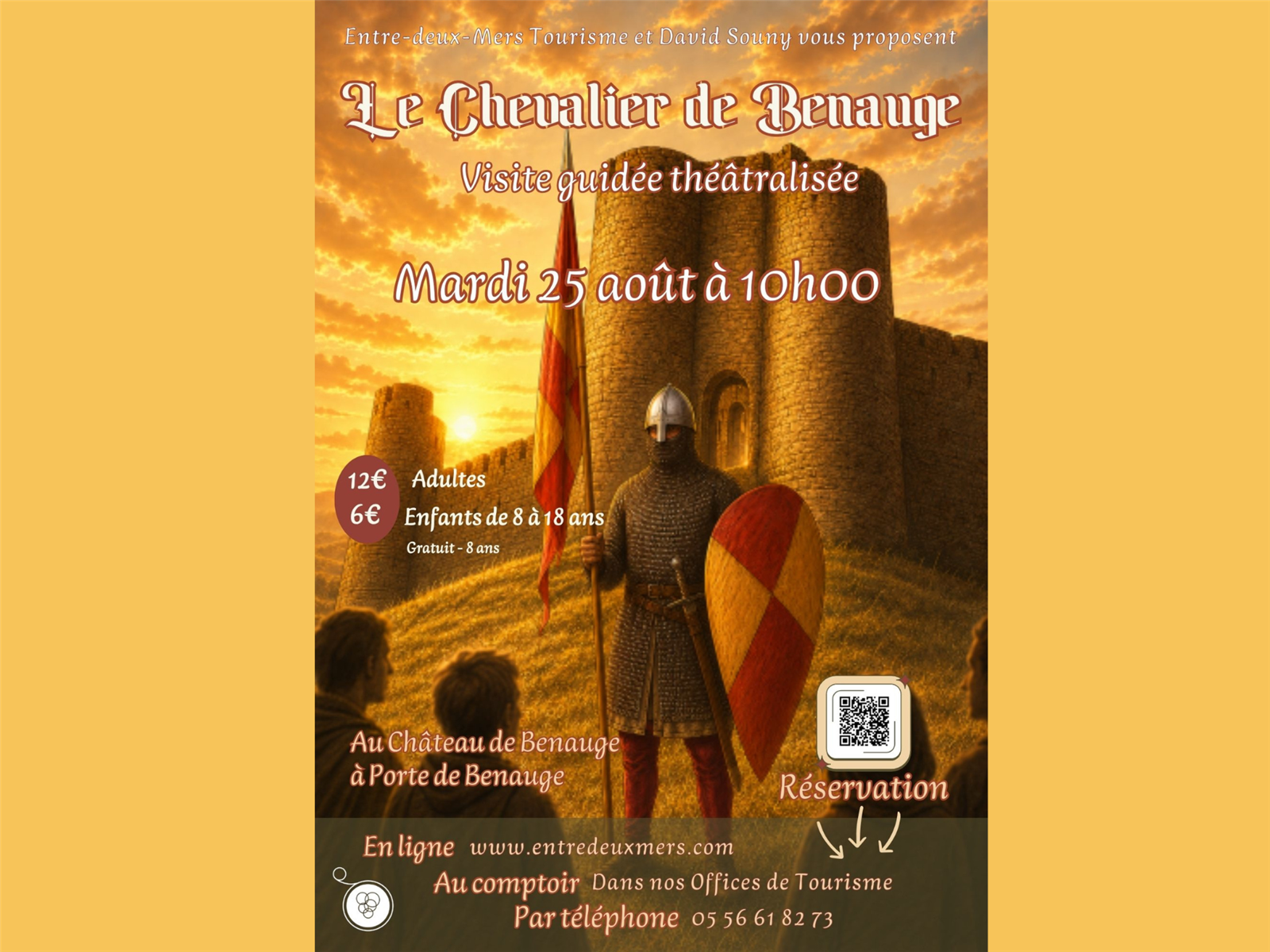 Visite théâtralisée : Le Chevalier de Benauge