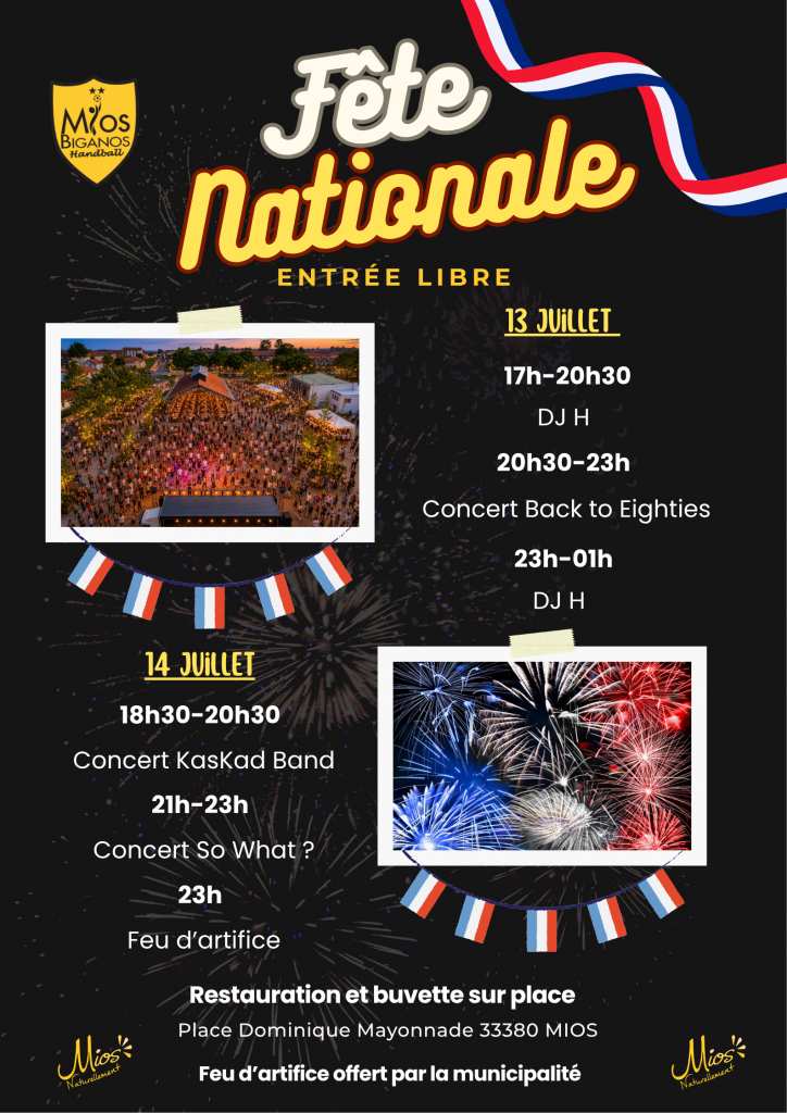 Fête des 13 et 14 juillet