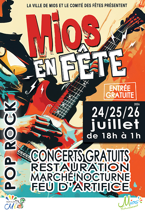 Mios en Fête : festival pop rock