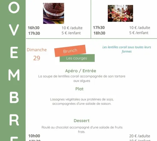 Ateliers culinaires Bio d'Ici