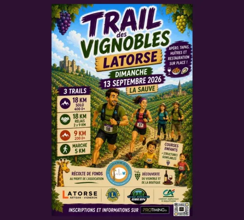Trail des Vignobles Latorse