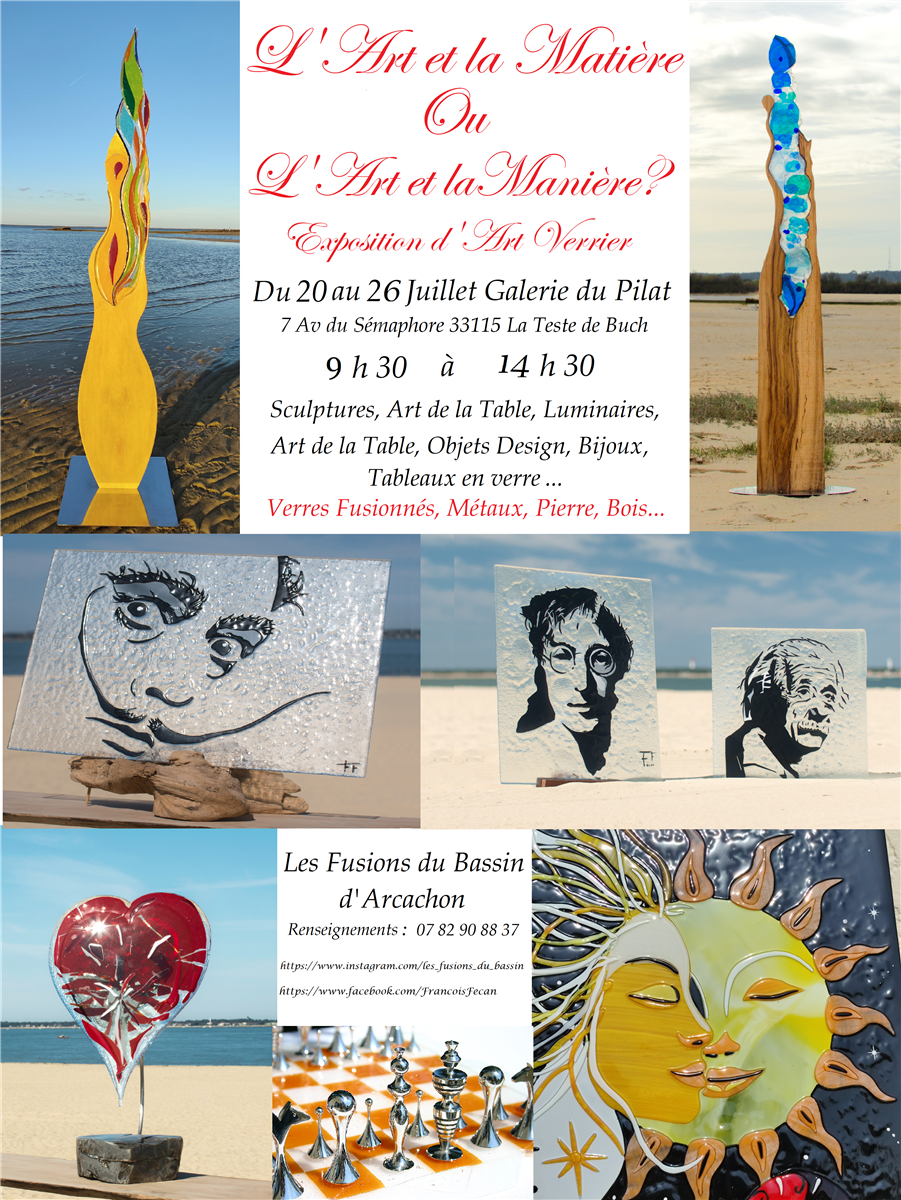 Exposition les fusions du bassin d'arcachon