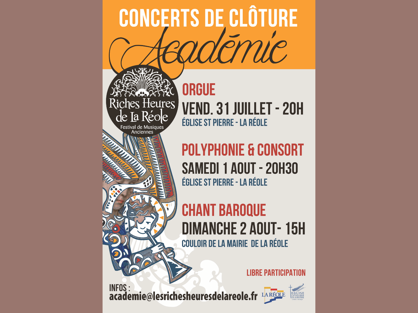 Concert des élèves de chant baroque et consort ...