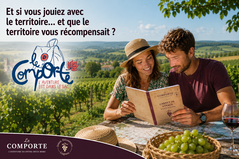 Le Parcours des Compo ... - Crédit: Entre-deux-Mers Tourisme | CC BY-NC-ND 4.0