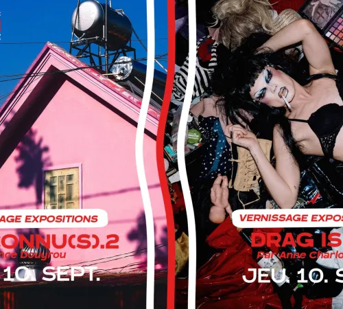 Vernissage expositions : L’inconnu(s).2 + Drag is Art