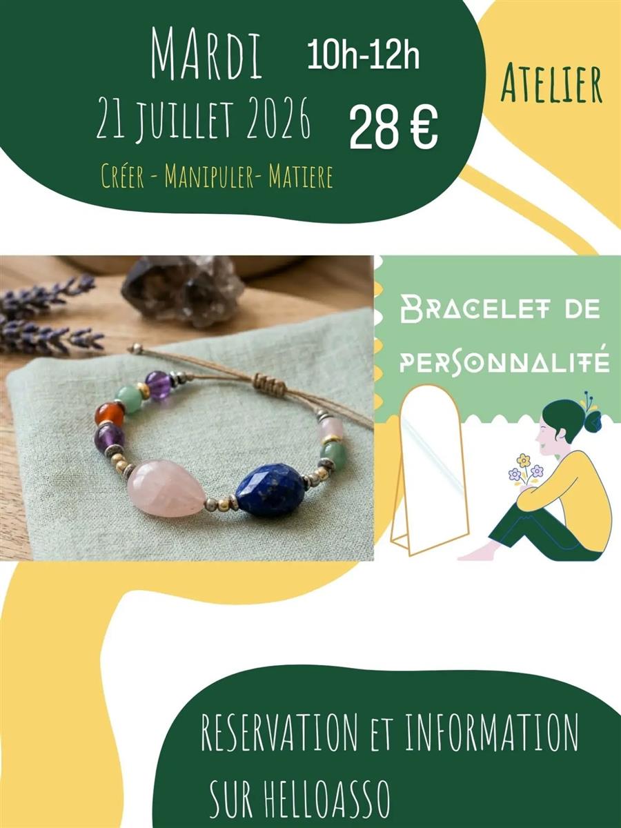Atelier Créatif : Votre Bracelet de Personnali ...