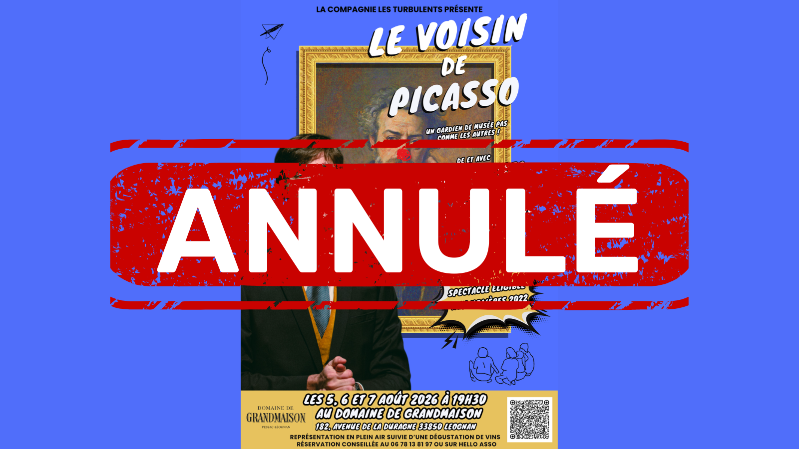 ANNULÉ - Théâtre à Grandmaison "LE VOISIN DE P ...